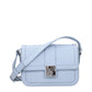 Light Blue Leather Crossbody Bag