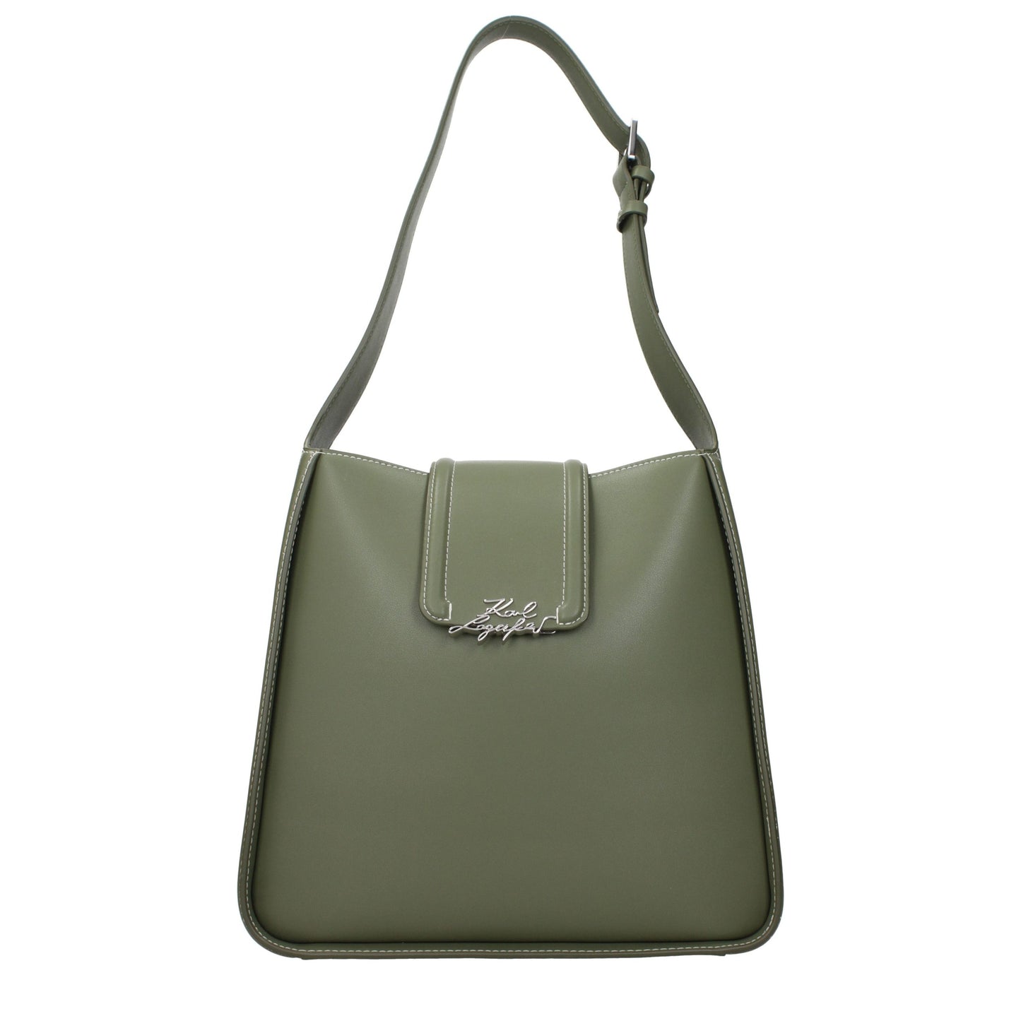 Green Leather Shoulder Bag