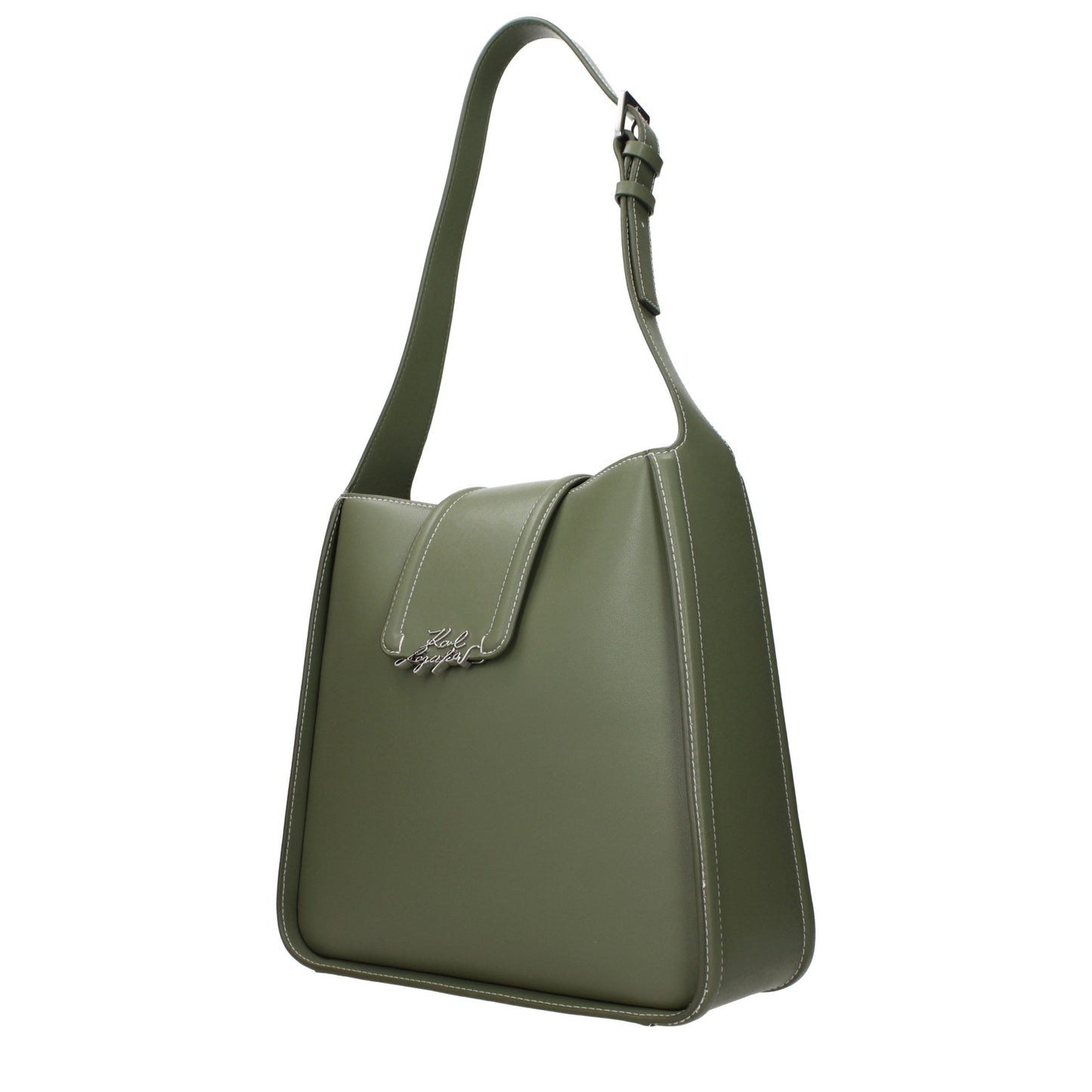 Green Leather Shoulder Bag
