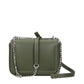 Green Leather Crossbody Bag