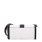 White Leather Clutch Bag