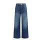Blue Cotton Jeans Denim