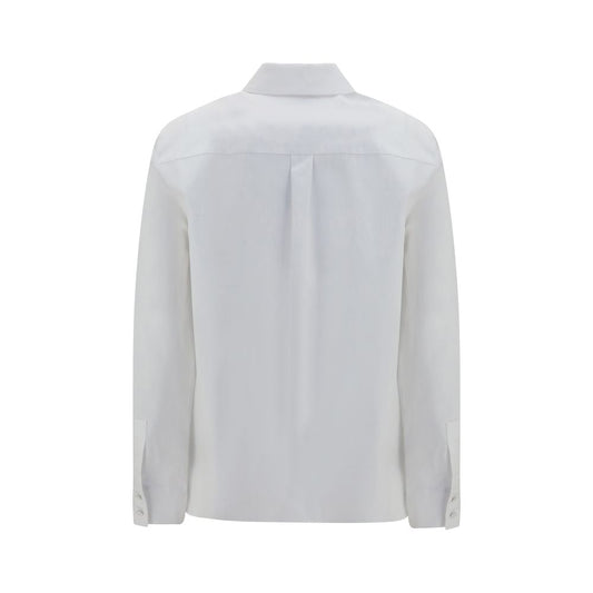 White Cotton Dress Shirt