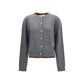 Gray Cashmere Cardigan