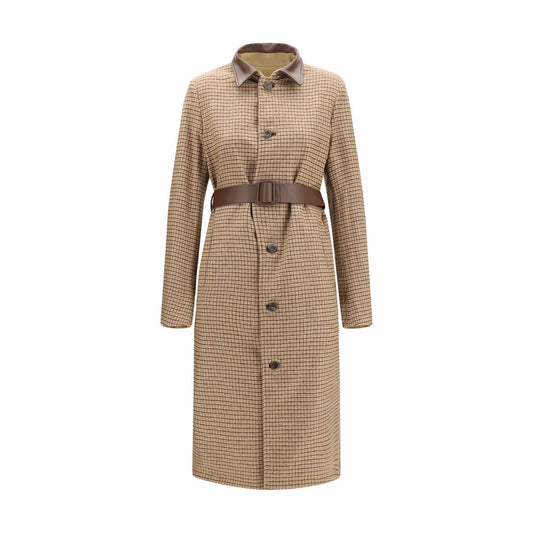 Brown Cotton Coat