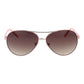 Pink Metal Sunglasses