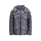 Gray Goose Down Full-Length Jacket