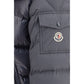 Gray Goose Down Full-Length Jacket