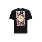 Black Cotton T-Shirt
