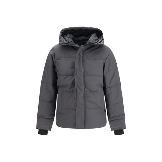 Gray Cotton Parka