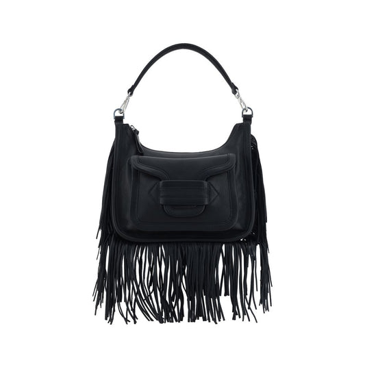 Black Calf Leather Bos Taurus Shoulder Bag