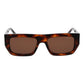 Brown Plastic Sunglasses