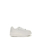 White Calf Leather Bos Taurus Sneakers