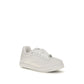White Calf Leather Bos Taurus Sneakers