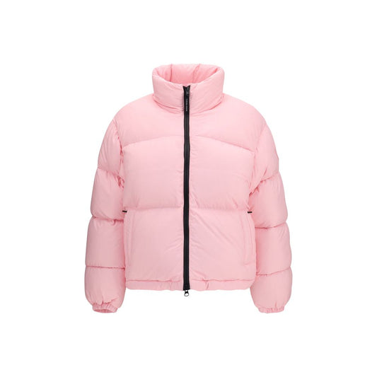 Multicolor Polyamide Full-Length Jacket