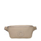 Beige Leather Backpack