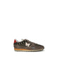 Brown Nylon Low Top Sneakers
