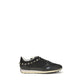 Black Calf Leather Bos Taurus Athletic Sneakers