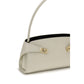 Beige Calf Leather Bos Taurus Shoulder Bag
