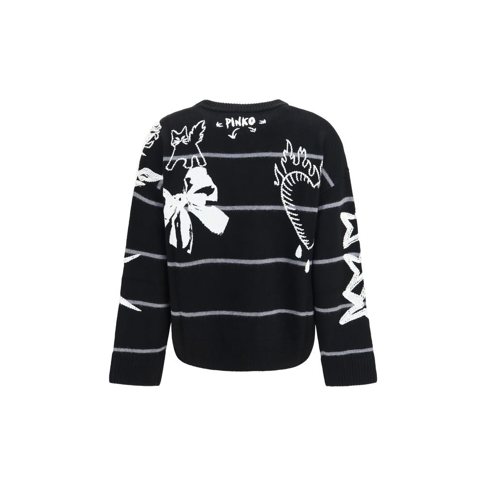 Black Wool Oves Aries Sweatshirt