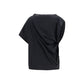 Black Cotton T-Shirt