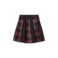 Red Wool Oves Aries Mini Skirt