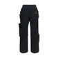 Black Cotton Athletic Pants