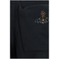 Black Cotton Athletic Pants