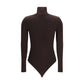Brown Cotton Bodysuit