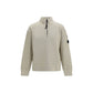Beige Cotton Sweatshirt