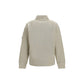 Beige Cotton Sweatshirt