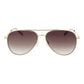 Gold Metal Sunglasses