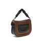 Multicolor Goatskin Shoulder Bag