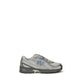 Gray Fabric Athletic Sneakers