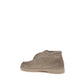 Beige Faux Fur Ankle Boots