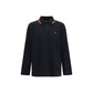 Black Cotton Polo Shirt