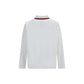 White Cotton Polo Shirt