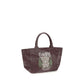 Bordeaux Recycled Cotton Shoulder Bag