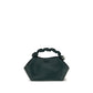 Bicolor Recycled Leather Handbag