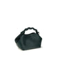 Bicolor Recycled Leather Handbag