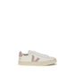 White Calf Leather Bos Taurus Low Top Sneakers