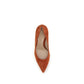 Red Calf Leather Bos Taurus High Heel Pumps