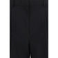 Black Wool Oves Aries Bermuda Shorts