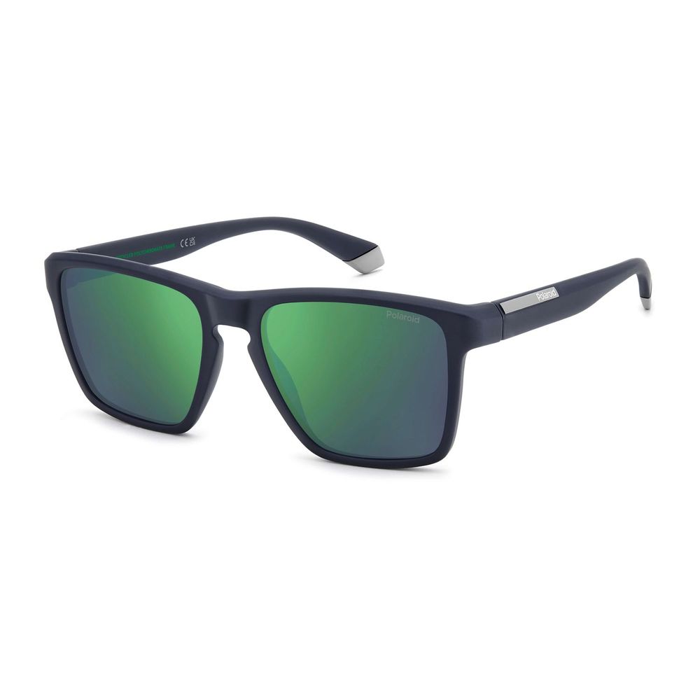 Blue Polycarbonate Sunglasses