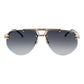 Rose Gold Metal Sunglasses
