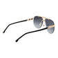 Rose Gold Metal Sunglasses