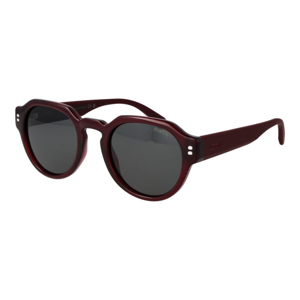 Burgundy Polycarbonate Sunglasses