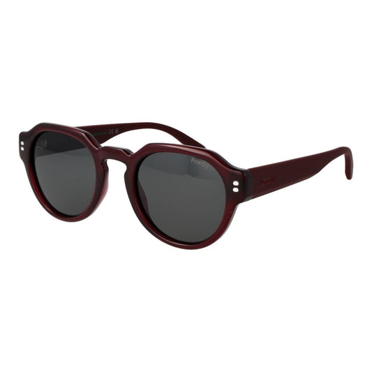 Burgundy Polycarbonate Sunglasses