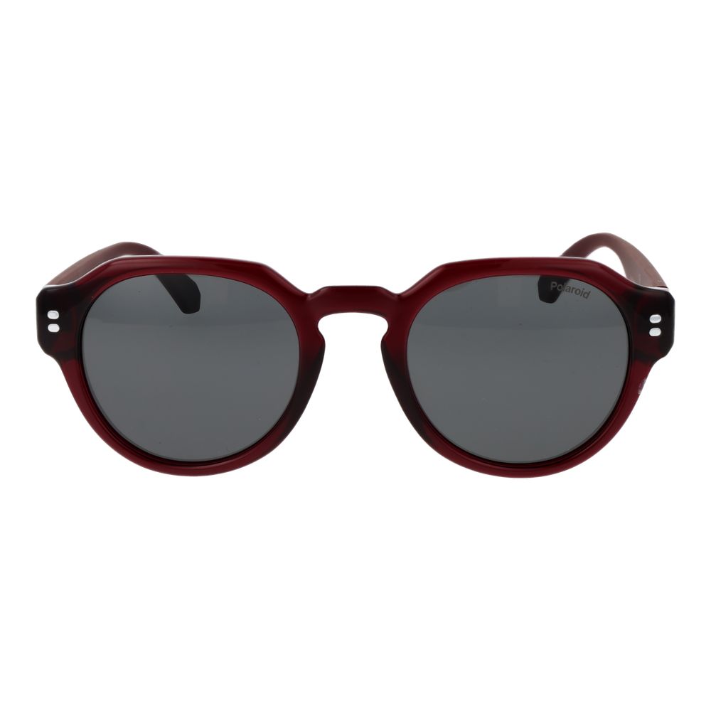 Burgundy Polycarbonate Sunglasses