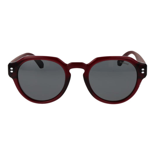 Burgundy Polycarbonate Sunglasses